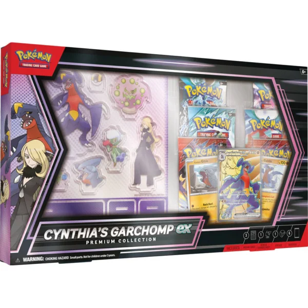 DiddoDeals - Cynthia's Garchomp ex Premium Collection Box