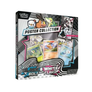 DiddoDeals - White Flare & black bolt poster collection